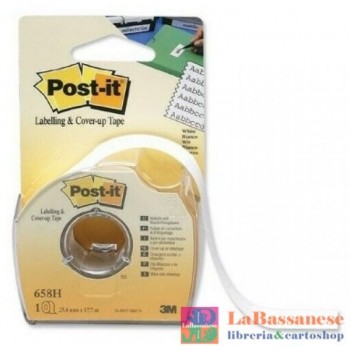 POST-IT COVER UP NASTRO DA CORREZIONE 25,4X17,7 658H PACK 10 ROTOLI +2 - 658H --23077--7000091513