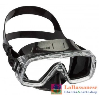 MASCHERA SIRENA NERO/TRASPARENTE - DN202000