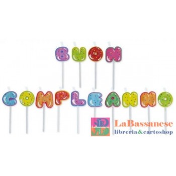 CANDELINE PICKS MAXI BUON COMPLEANNO CUPCAKE CM.8 - 73640