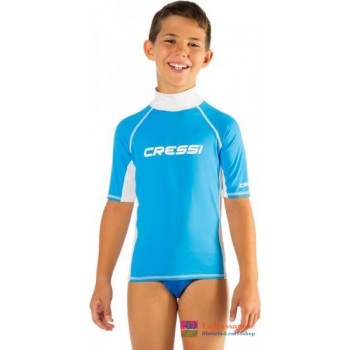 RASH GUARD JR BLU ANNI 6 -...