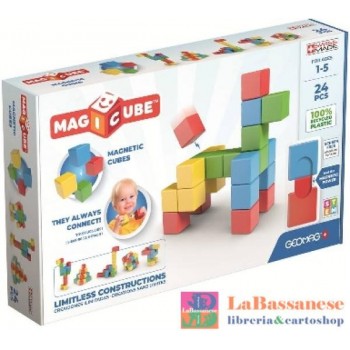 MAGICUBE FULL COLOR RECYCLED TRY ME 24 PCS - 068
