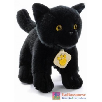 BOMBAY GATTO NERO SEDUTO S 20 CM. - 15956