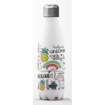 BOTTIGLIA TERMICA 500 ML UNICORN - ID0009