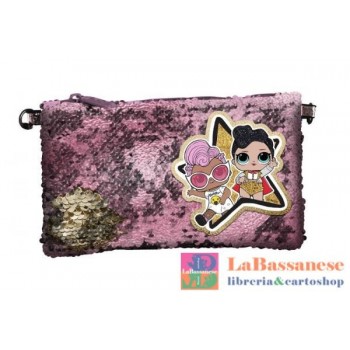 POCHETTE PIATTA LOL PAILLETTES - B99930 