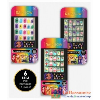 RAINBOW HIGH PRESS-ON NAILS...