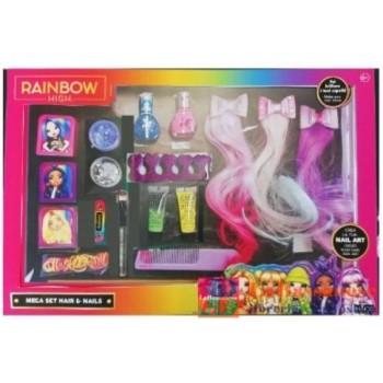 RAINBOW HIGH MEGA SET HAIR...