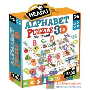MONTESSORI ALPHABET PUZZLE 3D - IT20973