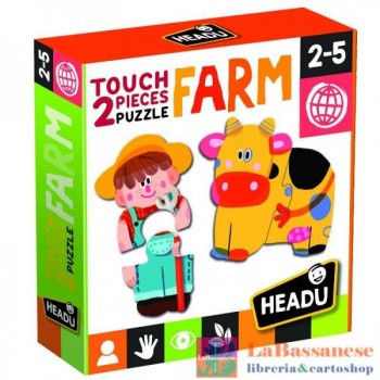 TOUCH 2 PIECES PUZZLES FARM - MU24889