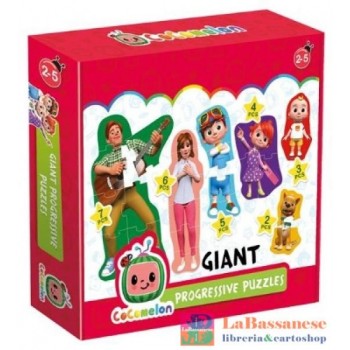 COCOMELON GIANT PROGRESSIVE PUZZLE - MU29518