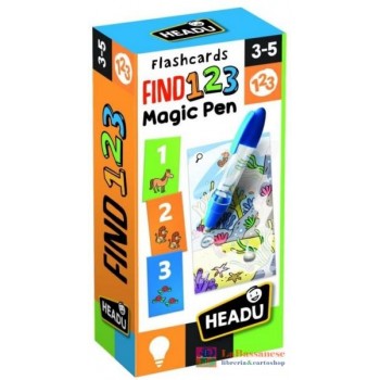 FLASHCARDS FIND 123 MAGIC PEN - MU27835