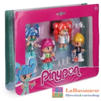 PINYPON PACK 4 PERSONAGGI...