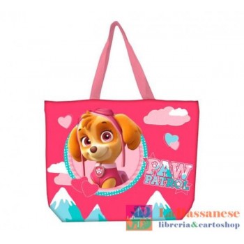 BORSA SPIAGGIA GIGANTE 52X40 CMS. PAW PATROL GIRL - AST2075