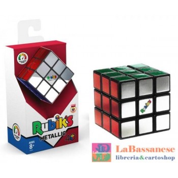 CUBO DI RUBIK 3X3 METALLIC...