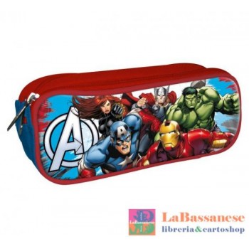 SACCUCCIOLO DOBLE CERNIERA 225X85X70 MM AVENGERS - AS9938