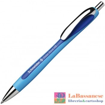 PENNA A SFERA SCHNEIDER SLIDER RAVE XB BLU - CONFEZIONE DA 5 PEZZI - P132503