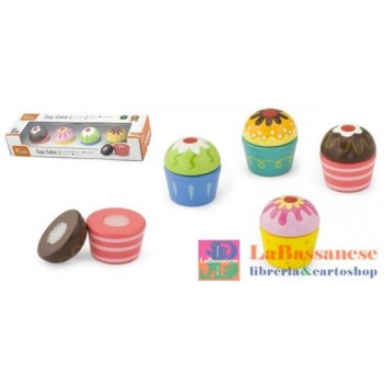 CUP CAKE 4 PZ DIVISIBILI -...