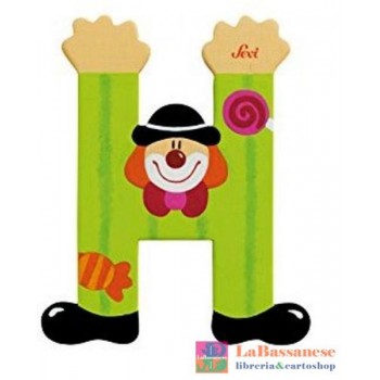 LETTERA H CLOWN CM.10 - 81744