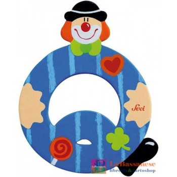 LETTERA Q CLOWN CM.10 - 81753