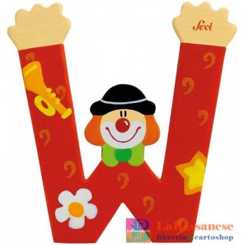 LETTERA W CLOWN CM.10 - 81759