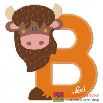 LETTERA B BISONTE CM.10 -...