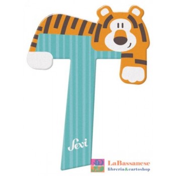 LETTERA T TIGRE CM.10 - 83020