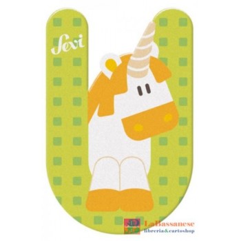 LETTERA U UNICORNO CM.10 -...