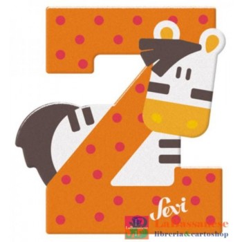 LETTERA Z ZEBRA CM.10 - 83026