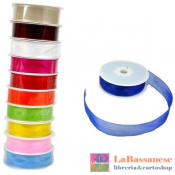 RONDELLA ORGANZA 25MM X 25M...