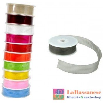 RONDELLA ORGANZA 25MM X 25M...