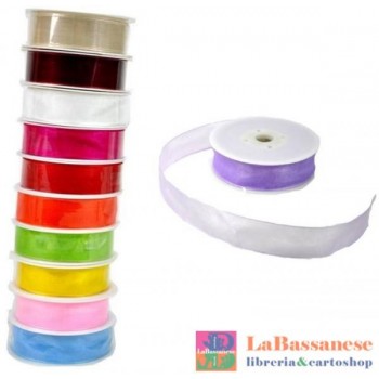 RONDELLA ORGANZA 25MM X 25M...
