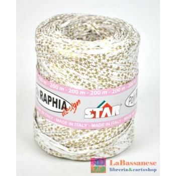 SPOLETTA RAFIA 15MM X 200M...