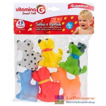 GOMMOLOSI CANI 6PZ - 05181