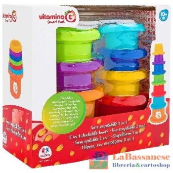 TORRE IMPILABILE 31CM 7PZ -...