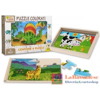 PUZZLE COLORATI 12 FIGURE 3...