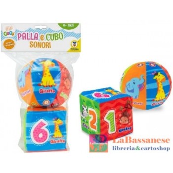 PALLA E CUBO MORBIDOSI CON...