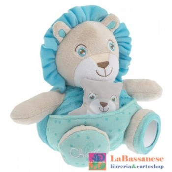 PUPAZZO LEONE AZZURRO -...