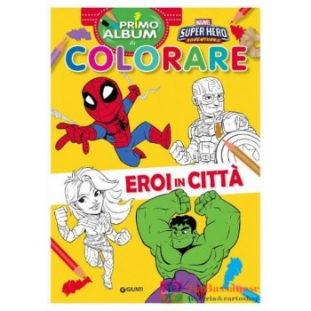 Eroi in città. Marvel Super Hero Adventures. Primo album da colorare. Ediz. a colori