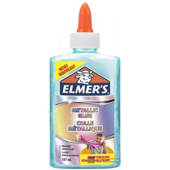 ELMER'S COLLA LIQUIDA COLORE VERDEACQUA METALLIZZATO FLACONE DA 147 ML - 2109493