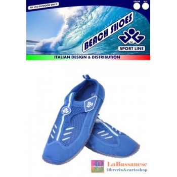 SCARPETTE COMFORT DA MARE E SCOGLIO TG.37 BLU - 