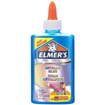 ELMER'S COLLA LIQUIDA COLORE BLU METALLIZZATO FLACONE DA 147 ML - 2109503