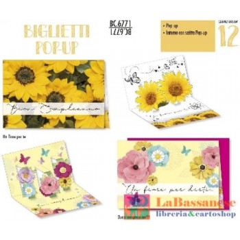 BIGLIETTI FIORI POP UP -...