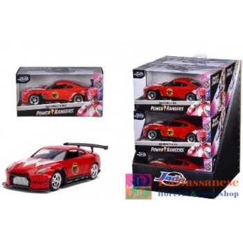 POWER RANGERS 2009 NISSAN GT-R R35 IN SCALA 1:32 DIE- CAST - 253252009