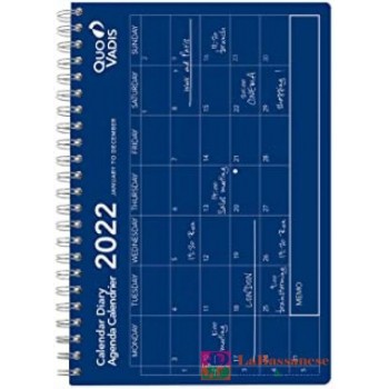 CALENDARY DIARY OSLO BLUE...