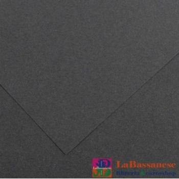 CONFEZIONE DA 25 CARTONCINI MONORUVIDI (LISCIO DA UN LATO E RUVIDO DALL'ALTRO) 220 GR/M2 FORMATO 70 X 100 COLORE GRIGIO SCURO - 