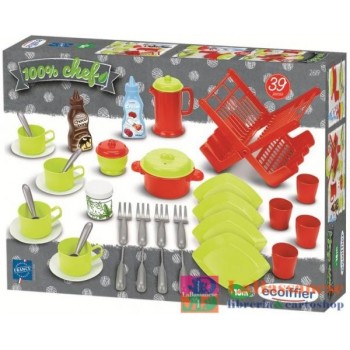 100 % CHEF SET ACCESSORI CUCINA 39 PZ - 7600002619