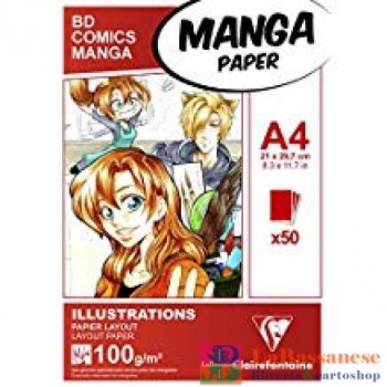 Manga bloc Illustrations A4...