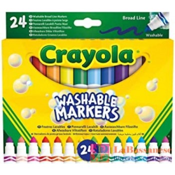 CRAYOLA 24 PENNARELLI PUNTA...