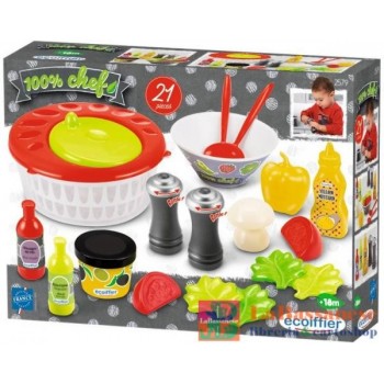 100 % CHEF SET LAVA INSALATA, 21 PEZZI - 7600002579