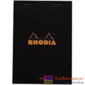 BLOC AGRAF Rhodia BLACK...