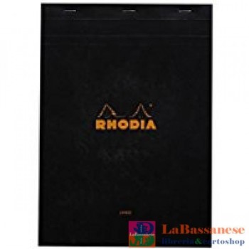 RHODIA BLACK BLOCK 80GR N...